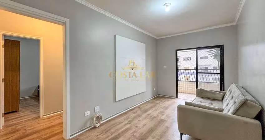 Apartamento mobiliado à venda na tupi em praia grande – 1 dormitório