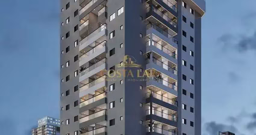 Apartamento à venda na guilhermina em praia grande. 2 quartos, 1 suíte, 1 vaga!