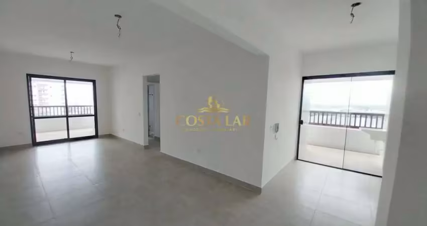 Apartamento novo à venda na guilhermina - praia grande. com 2 quartos, 1 vaga!