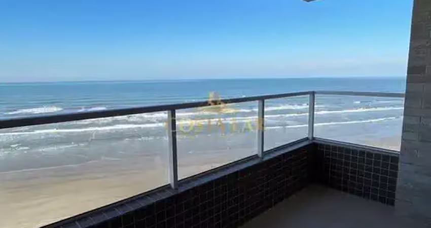 Apartamento à venda frente mar 2 quartos 70,66m2 jardim real, praia grande -sp