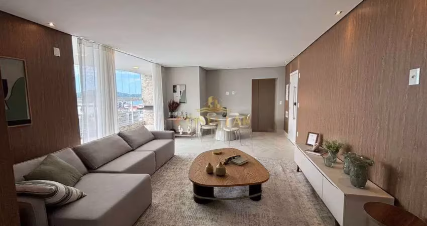 Cobertura duplex na guilhermina - praia grande. com 4 suítes, piscina privativa!
