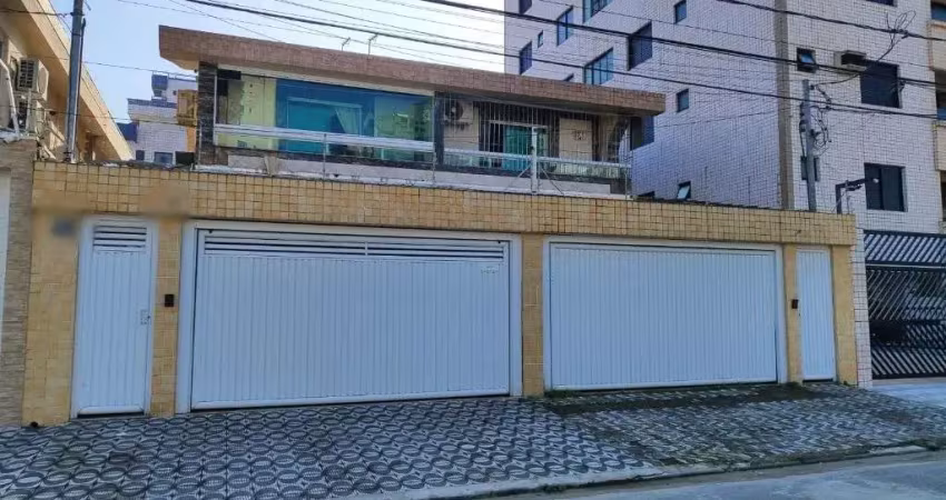 Sobrado à venda com 3 quartos e churrasqueira na vila tupi - praia grande
