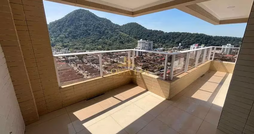 Apartamento novo, 3 quartos (3 suítes), 2 vagas - forte - praia grande. visite!