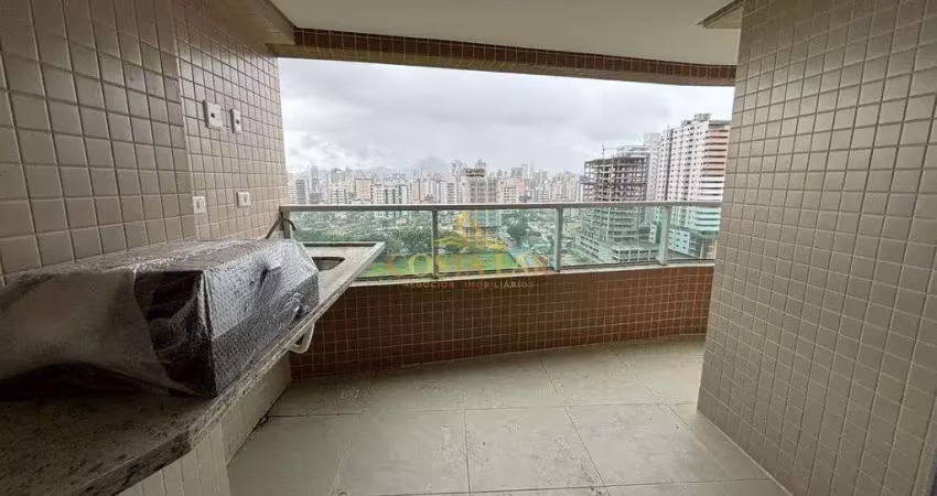 Sofisticação à beira-mar: 3 suítes com vista bairro aviação em praia grande-sp