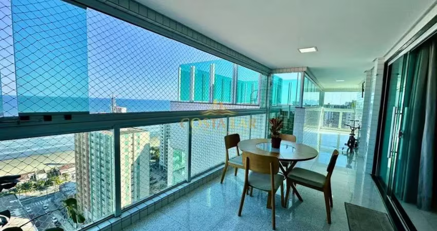 Cobertura à venda 281m2 , 4 quartos , 11vagas ,bairro tupi em praia grande - sp