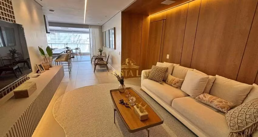 Apartamento alto padrão, frente mar no forte - praia grande. em construção!
