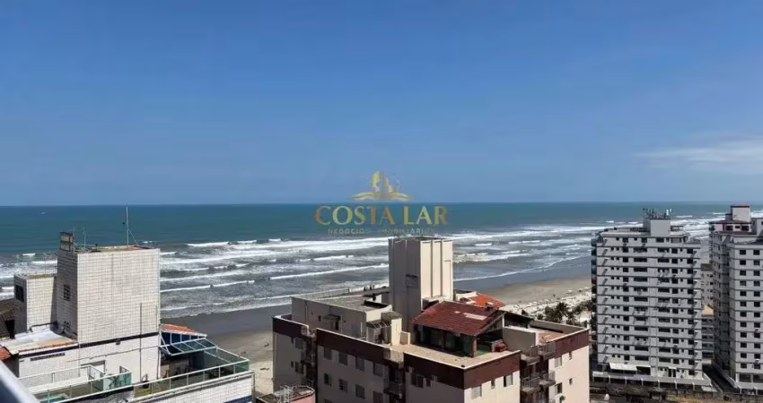 Apartamento novo, 2 suítes, vista panorâmica para o mar na tupi – praia grande