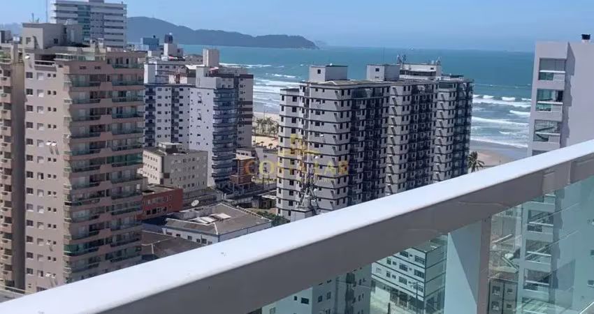 Apartamento novo 200m da praia , 2 suítes 100m2 na ocian em praia grande _ sp