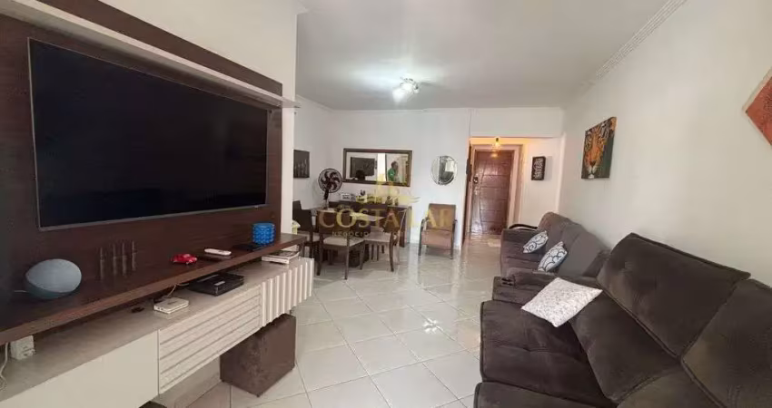 Apartamento de 135m² úteis, 3 quartos, 2 suítes, 2 vagas- aviação - praia grande