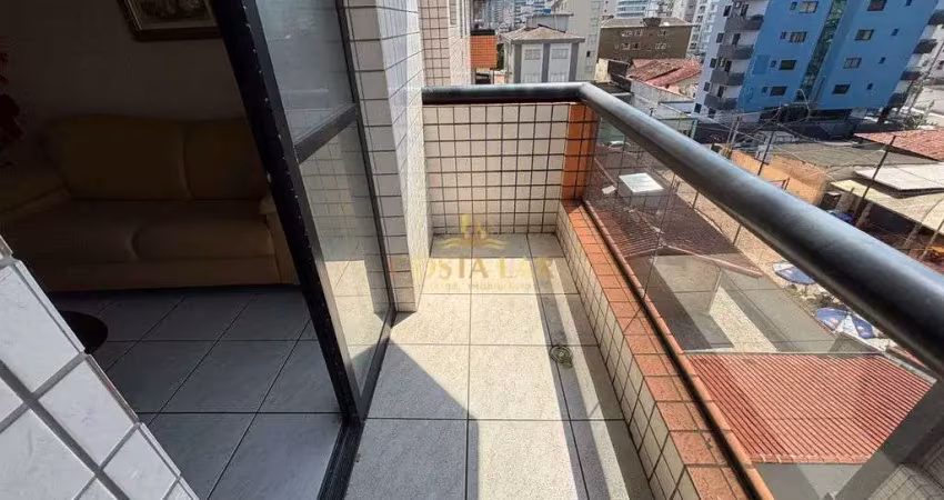 Apartamento à venda 1dormitório boqueirão divisa com o forte praia grande _ sp