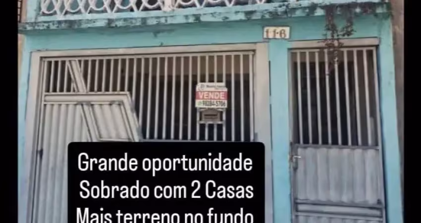 Sobrado com 2 casas - bairro recanto verde do sol r$ 180.000,00