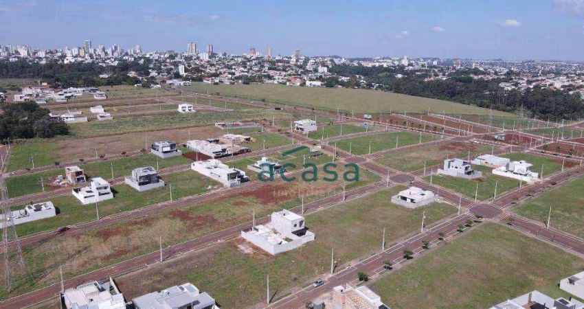 Terreno à venda, 336 m² por R$ 455.301,00 - Loteamento Colinas Tropical - Cascavel/PR