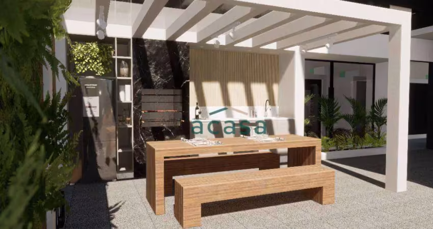 Apartamento com 1 suíte + 2 dormitórios à venda - neva - cascavel/pr