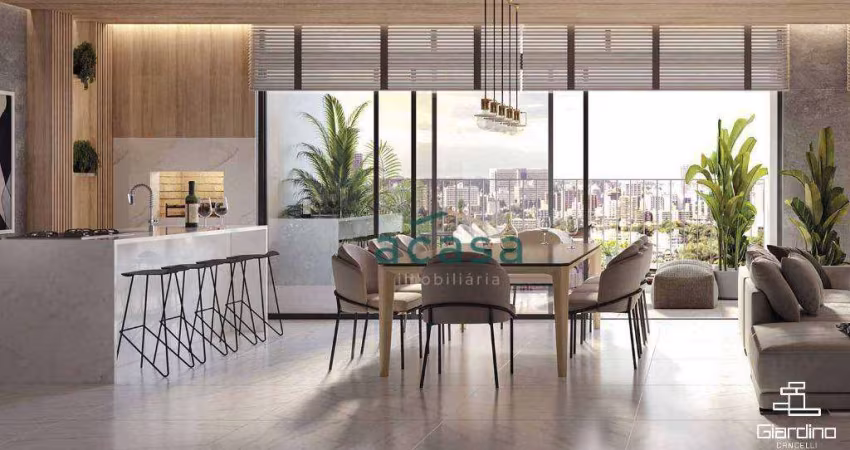 Apartamento duplex com 3 dormitórios à venda por r$ 4.222.222,00 - cancelli - cascavel/pr