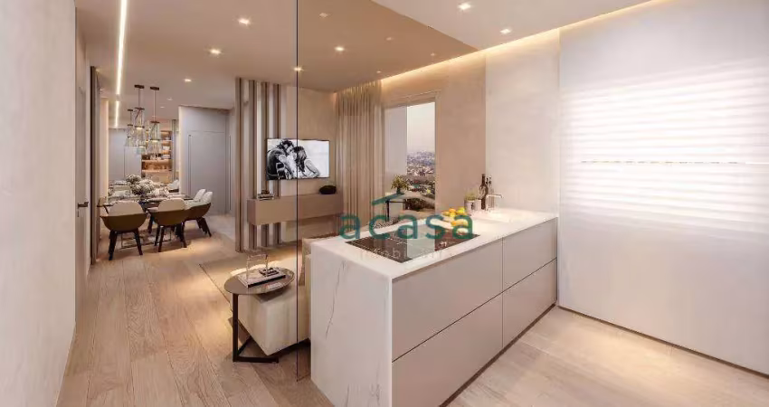 Apartamento Garden com 1 suíte e 1 dormitório à venda por R$ 916.949 - Centro - Cascavel/PR