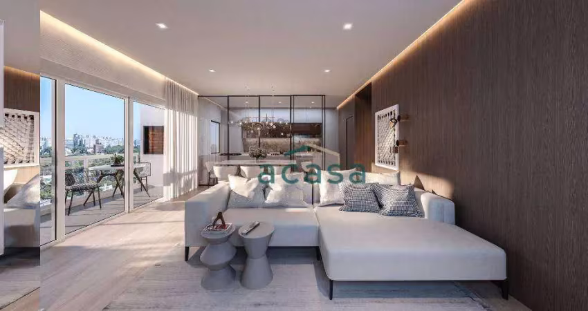Apartamento com 1 suíte e 2 dormitórios à venda por R$ 961.719 - Centro - Cascavel/PR