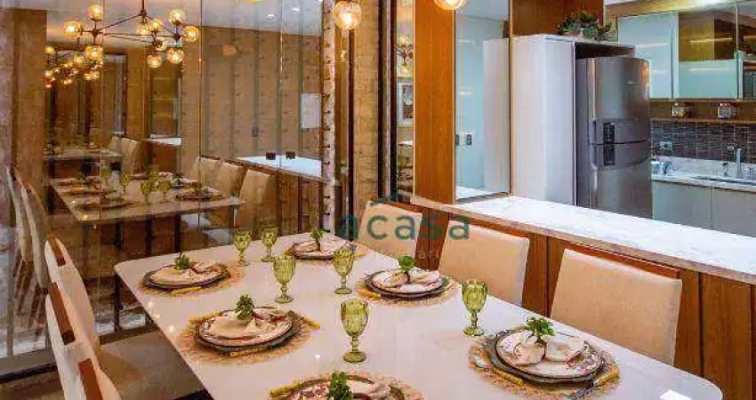 Apartamento com 1 suíte 1 dormitórios à venda, 77 m² por R$ 728.000 - Neva - Cascavel/PR