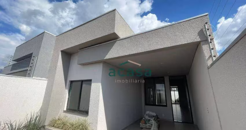 Casa com 1 suíte mais 2 dormitórios à venda, 96 m² por r$ 550.000 - brasmadeira - cascavel/pr