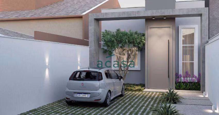 Casa com 1 suíte mais 1 Demi suíte à venda, 120 m² por R$ 760.000 - Santa Cruz - Cascavel/PR