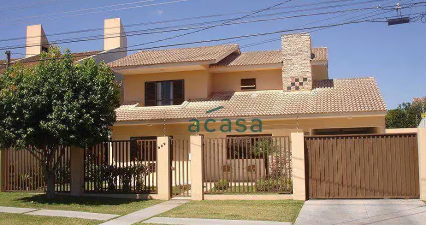 Sobrado com 3 dormitórios à venda, 177 m² por r$ 1.540.000,00 - tropical  - cascavel/pr