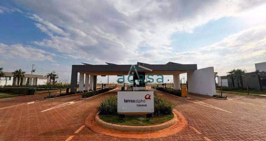 Terreno à venda, 314 m² por R$ 375.000,00 - FAG - Cascavel/PR
