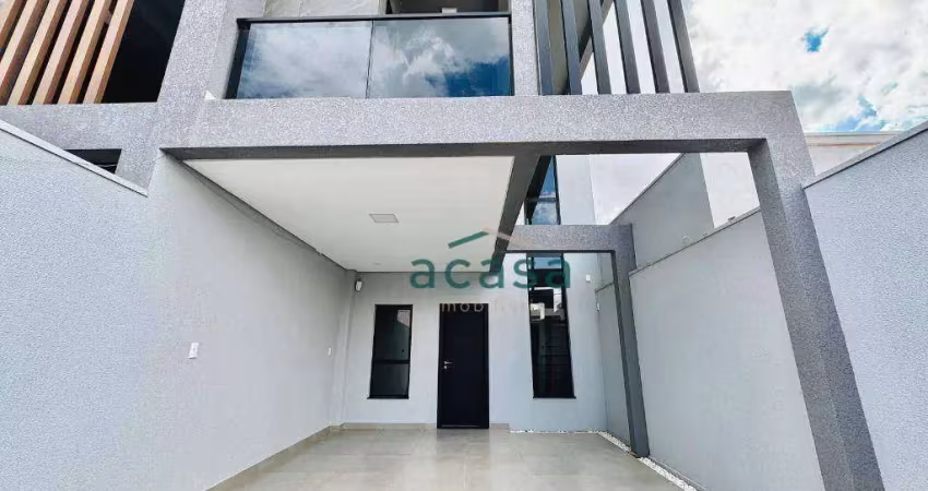 Sobrado com 3 dormitórios à venda, 105 m² por R$ 550.000,00 - Siena - Cascavel/PR