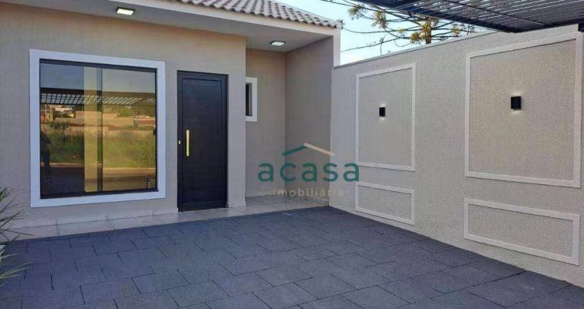 Casa com 3 dormitórios à venda, 60 m² - Interlagos - Cascavel/PR