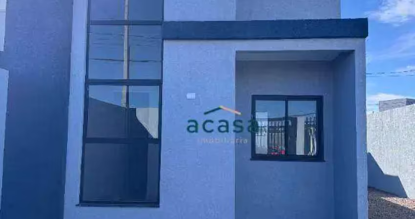 Casa com 2 dormitórios à venda, 59 m² - 4 estações - cascavel/pr