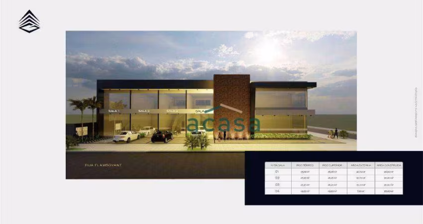 Sala à venda, 90 m² por R$ 720.000,00 - Alto Alegre - Cascavel/PR
