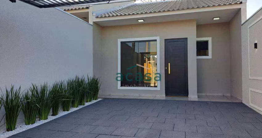 Casa com 3 dormitórios à venda, 61 m² - Floresta - Cascavel/PR