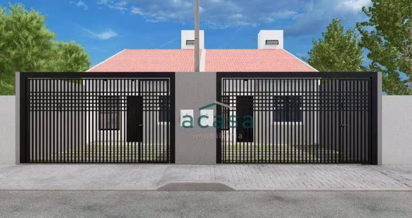 Casa com 2 dormitórios à venda, 71 m² por R$ 320.000,00 - Belmonte - Cascavel/PR