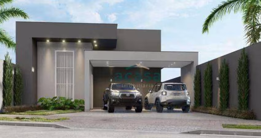 Casa com 1 suíte 2 dormitórios à venda, 97 m² por R$ 630.000 - Positano - Cascavel/PR