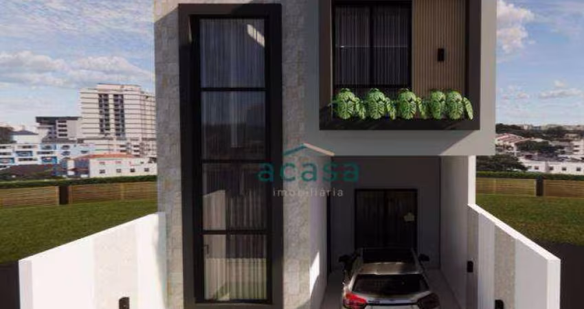 Sobrado com 3 suítes à venda, 180 m² por R$ 790.000 - Universitário - Cascavel/PR