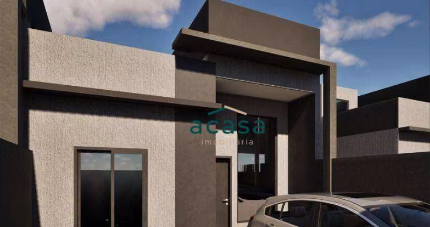 Casa com 3 dormitórios à venda, 63 m² - Esmeralda - Cascavel/PR