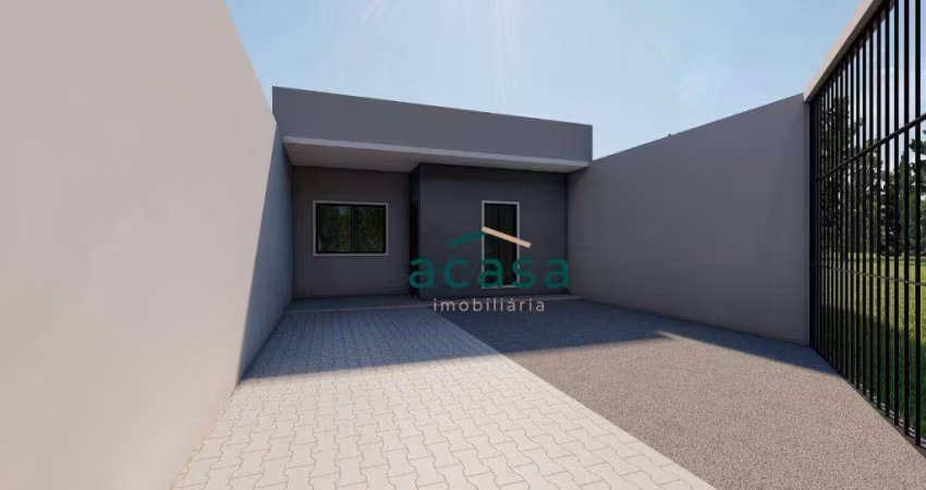 Casa com 3 dormitórios à venda, 81 m²- Floresta - Cascavel/PR
