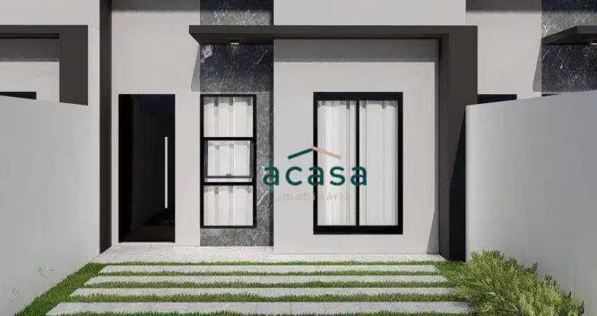 Casa com 2 dormitórios à venda, 56 m² por r$ 275.000 - loteamento madrid - cascavel/pr
