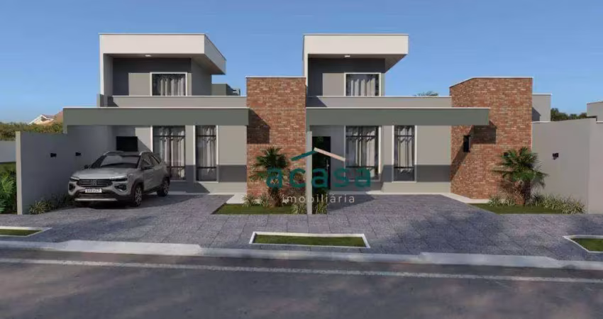 Casa com 2 dormitórios à venda, 72 m² por r$ 550.000,00 - fag - cascavel/pr