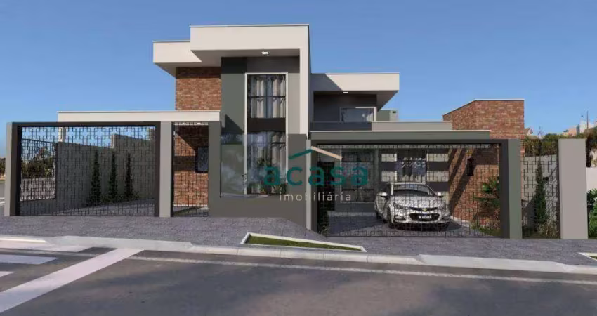 Casa com 3 dormitórios à venda, 86 m² por r$ 650.000,00 - fag - cascavel/pr