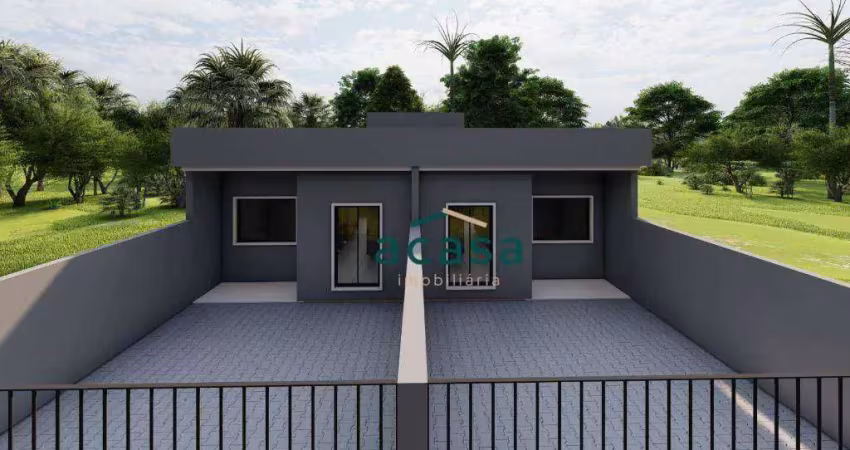 Casa com 3 dormitórios à venda, 60 m² - ecopark - cascavel/pr
