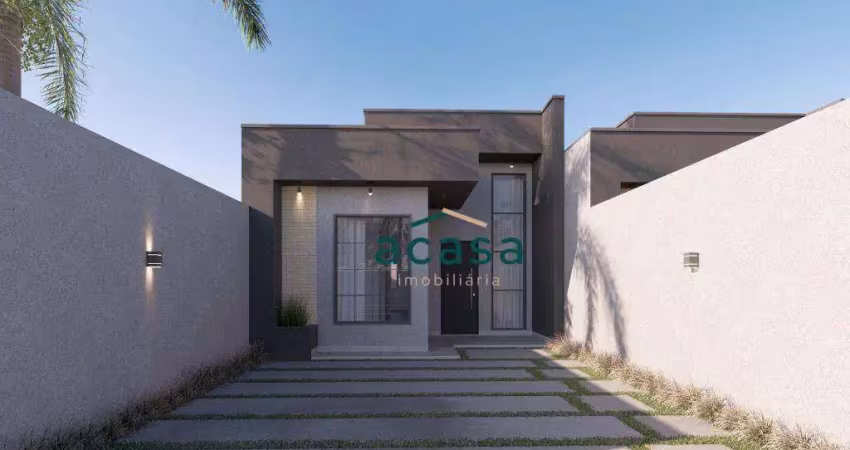 Casa com 3 dormitórios à venda, 77 m² por r$ 520.000,00 - paraíso tropical i - cascavel/pr