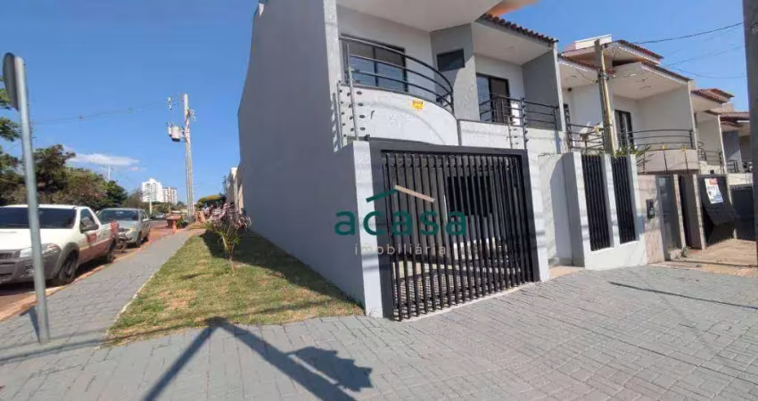 Sobrado com 1 suíte 2 dormitórios à venda, 158 m² - country - cascavel/pr