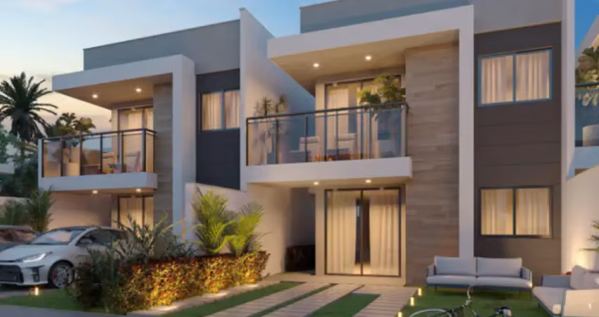 Casa duplex com 4 suìtes em condomínio fechado no eusébio!!