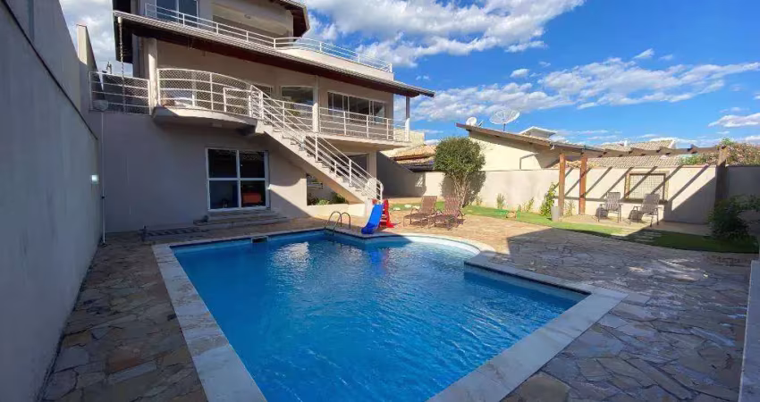 Casa com 3 dormitórios para alugar, 430 m² por r$ 11.000,01/mês - condomínio delle stelle - louveira/sp