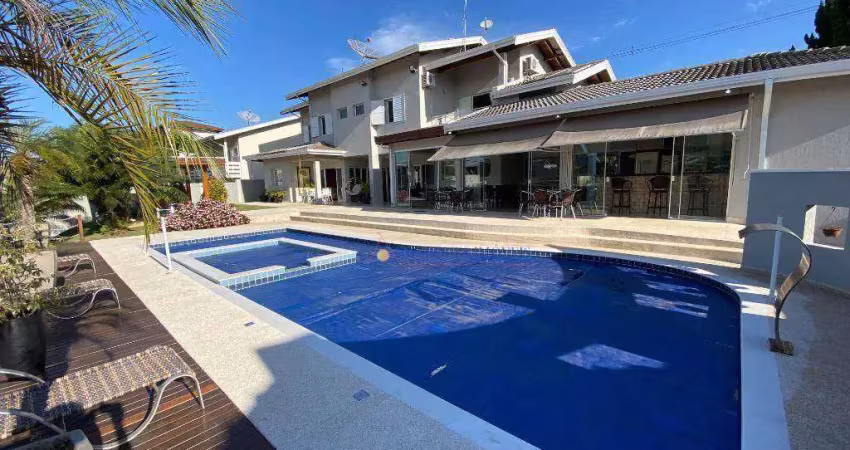 Casa à venda, 540 m² por r$ 2.600.000,00 - condominio villaggio capriccio - louveira/sp