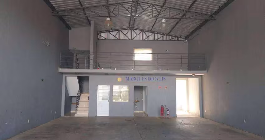 Galpão para alugar, 220 m² por r$ 6.000,00/mês - jardim vera cruz - louveira/sp