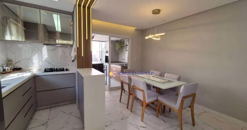 Casa com 3 dormitórios à venda, 111 m² por r$ 1.100.000,00 - condomínio villaggio imperiale residencial - louveira/sp