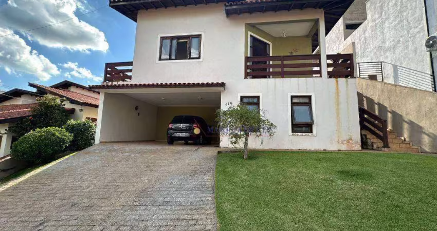 Casa com 3 dormitórios à venda, 199 m² por r$ 1.300.000,00 - condominio villaggio capriccio - louveira/sp