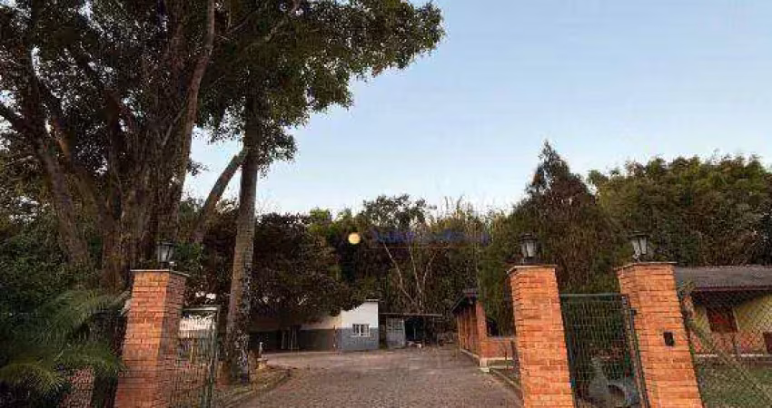 Chácara com 3 dormitórios para alugar, 7500 m² por r$ 5.500/mês - rainha - louveira/sp