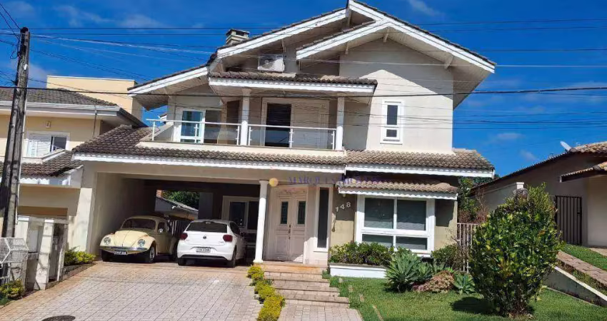 Casa com 3 dormitórios à venda, 299 m² por r$ 1.650.000,00 - condominio villaggio capriccio - louveira/sp