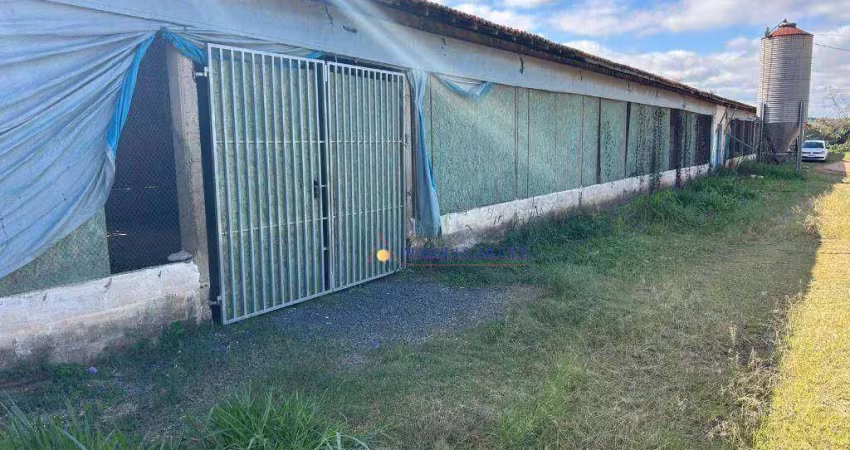 Galpão para alugar, 480 m² por r$ 5.760,00/mês - bairro dos fernandes - jundiaí/sp